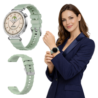 Pasek do Huawei Watch GT 4 5 6 41mm Classic Elegant opaska zielony 18mm