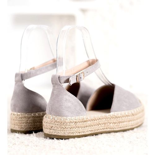 Szare Espadryle Na Platformie r.38 na Arena.pl