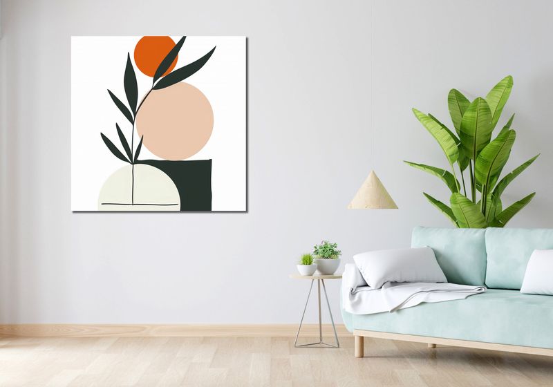 Obraz 100x100cm Kompozycja Natury zdjęcie 2