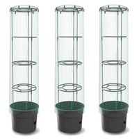 3x donica 39 cm z pokrywą i folią szklarnia pomidory