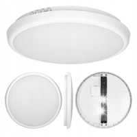 Plafon LED Mikrofalowy Czujnik Ruchu Zmierzchu 16W