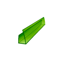 U-profil zamykający 1050mm zielony 6mm