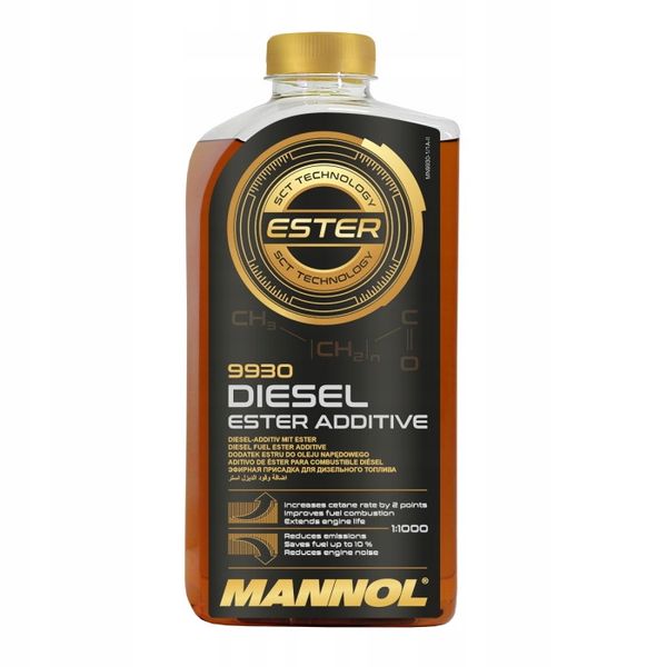 Dodatek do oleju napędowego Mannol Ester Diesel 1000 ml zdjęcie 3