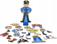 MelissaandDoug Ubieranka dla dzieci Billy magnesy układanka