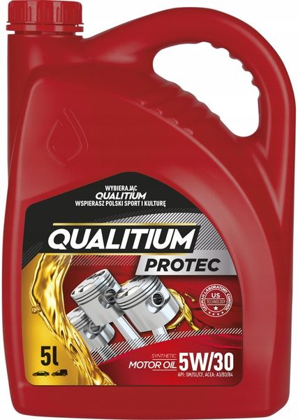 Olej Syntetyczny QUALITIUM PROTEC 5W30 5L zdjęcie 1
