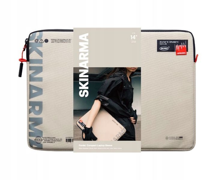 Skinarma Pokrowiec do MacBook Pro 14" Beżowy zdjęcie 3