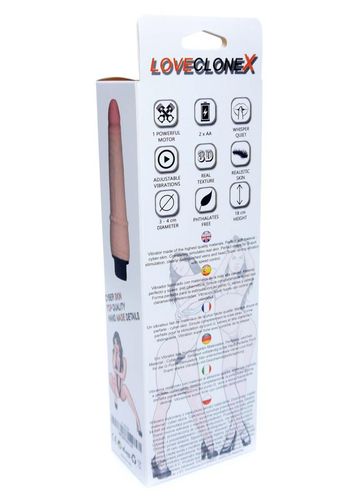 Wibrator-PLUTON-LOVECLONEX 6"-vibration na Arena.pl