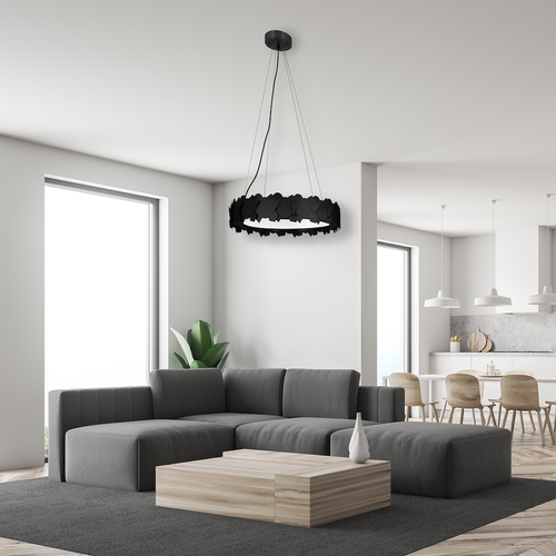LAMPA WISZĄCA SOHO BLACK 24W LED na Arena.pl