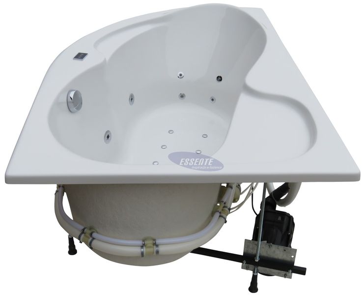 WANNA Z HYDROMASAŻEM NAROŻNA ASYMETRYCZNA 150x100 SPA JACUZZI zdjęcie 15