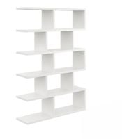 Regał ścienny, otwarty, biblioteczka, RALF, 70x18x101, biały | TYLETEGOTU