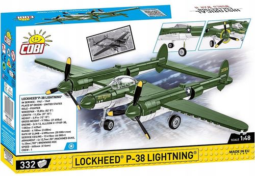 Cobi 5882 Lockheed P-38 Lightning na Arena.pl