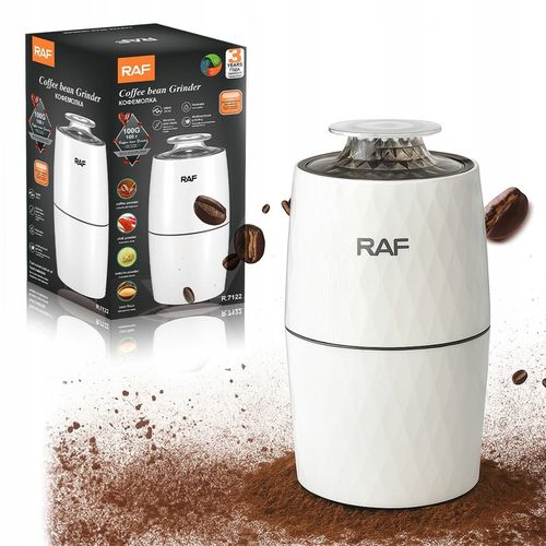 ELEKTRYCZNY MŁYNEK RAF DO MIELENIA KAWY PRZYPRAW ORZECHÓW ZIAREN 4 na Arena.pl