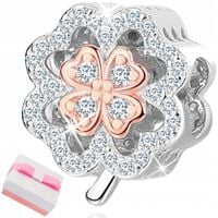 SREBRNY CHARMS ZAWIESZKA KONICZYNKA BEADS KORALIK CHARMS SREBRO ORYGINALNY