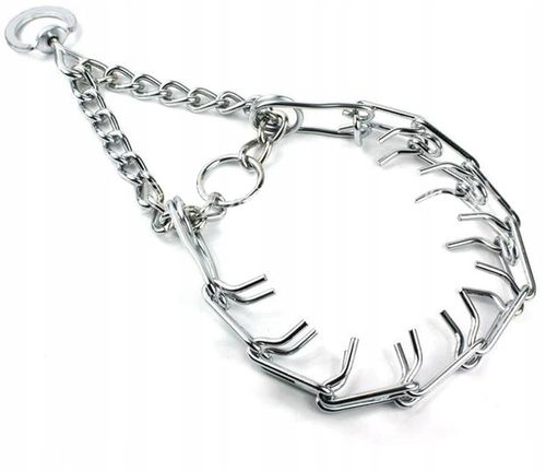 OBROŻA KOLCZATKA DO PSA METALOWA MOCNA - XXL 55-65 na Arena.pl