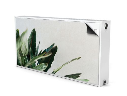 Mata MAGNETYCZNA Na Grzejnik Liście Beton Dekoracja 100cm x 60cm na Arena.pl