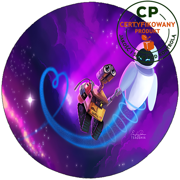 Opłatek na tort Wall-e zdjęcie 1