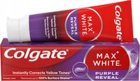 COLGATE MAX WHITE PURPLE REVEAL PASTA DO ZĘBÓW Z TECHNOLOGIĄ ROZJAŚNIANIA