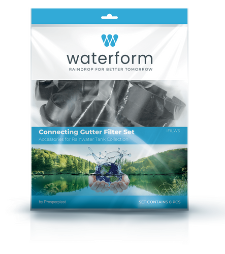 Rynnowy filtr do wody deszczowej Gutter Filter Set na Arena.pl