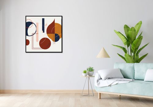 Plakat 80x80cm Harmonia Wnikliwa na Arena.pl