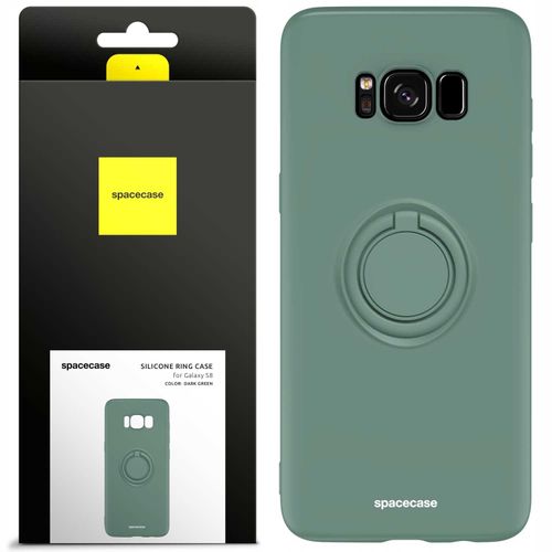 Spacecase Silicone Ring Galaxy S8 dark green na Arena.pl