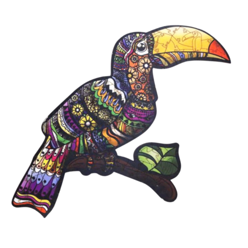 Puzzle Drewniane Eko 127 El. Tropikalny Tukan A3 Puza3-04783 na Arena.pl