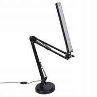 Lampka na biurko biurkowa LED USB obrotowy wysięgnik 2 sposoby mocowania