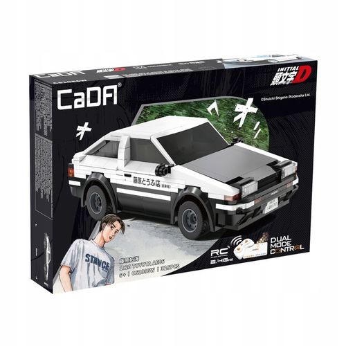 KLOCKI KONSTRUKCYJNE CADA BIAŁE ZDALNIE STEROWANY TOYOTA AE86 INITIAL-D RC na Arena.pl