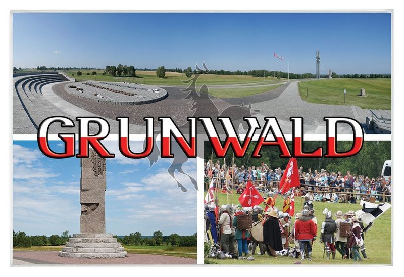 Grunwald - magnes szklany zdjęcie 1