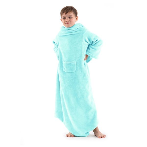 Koc DecoKing LAZYKIDS TURQ 90x105 zdjęcie 4