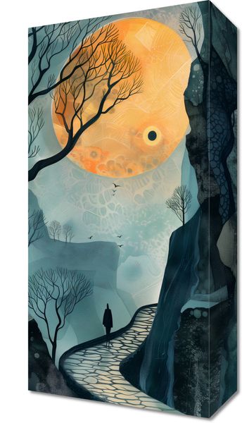 Obraz 20x40cm Tajemnica Drogi bez Celu zdjęcie 1