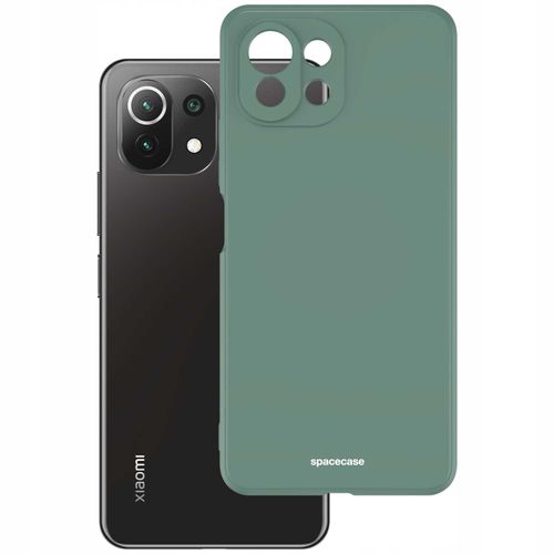 Spacecase Silicone Case Xiaomi Mi 11 Lite Dark Green na Arena.pl