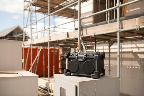 Radio Budowlane PerfecPro ROCKHART RH4 DAB+ i FM, Bluetooth Czarny na Arena.pl