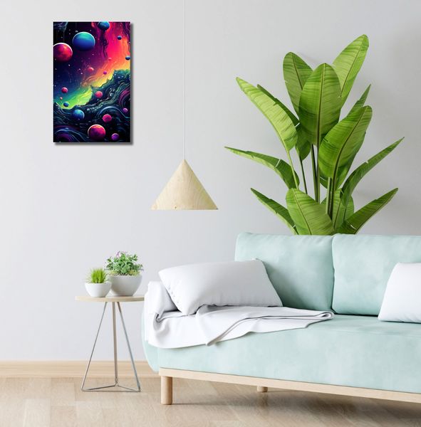 Obraz 30x50cm Kalejdoskop Galaktyk zdjęcie 2