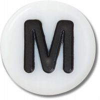 Przypinka Ozdoba Crocs Charms Jibbitz Pin Do Butów Litera M