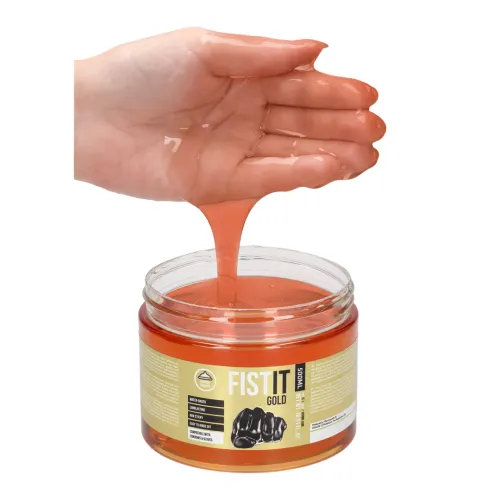 shots fist it żel intymny na bazie wody, złoty, 500 ml na Arena.pl