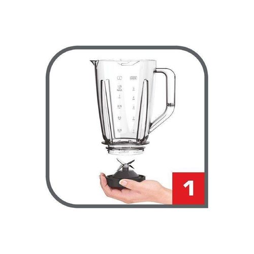 Blender stołowy Tefal BlendForce BL420531 Czerwony na Arena.pl