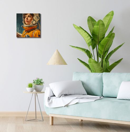Obraz 30x30cm Pionierka Kosmosu na Arena.pl