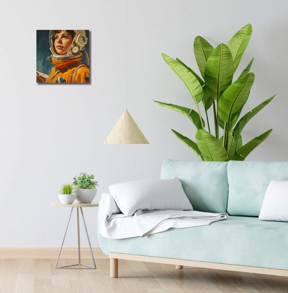 Obraz 30x30cm Pionierka Kosmosu zdjęcie 2