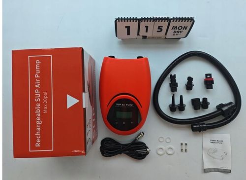 POMPA ELEKTRYCZNA 12V 0-20 PSI NADAJE SIĘ DO DESKI KAJAKOWEJ SUP na Arena.pl