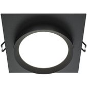 Oprawa wpuszczana sufitowa Hoop DL086-GX53-SQ-B czarna