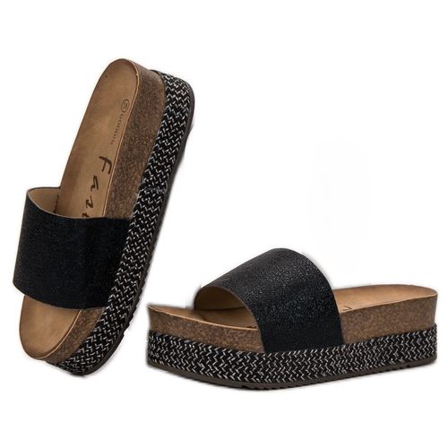 Klapki Na Platformie r.40 na Arena.pl