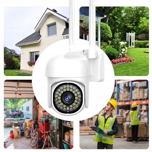 KAMERA WIFI IP SMART OBROTOWA ZEWNĘTRZNA FULLHD 2MP 1080p DETEKCJA ZOOM SD na Arena.pl
