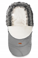 Sensillo śpiworek do wózka duży uniwersalny ESKIMO GREY POLAR 100x46cm