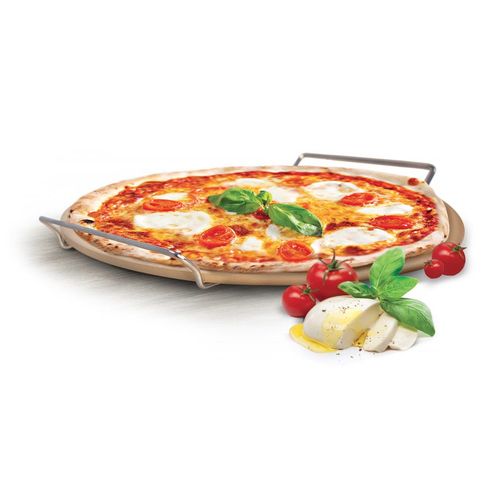 KAMIEŃ DO PIECZENIA PIZZY chleba 40 cm + stojak na Arena.pl