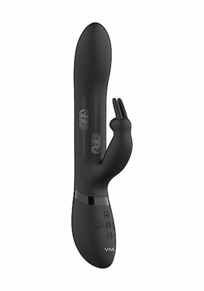 Amoris - Stimulating Beads Rabbit - Black zdjęcie 6