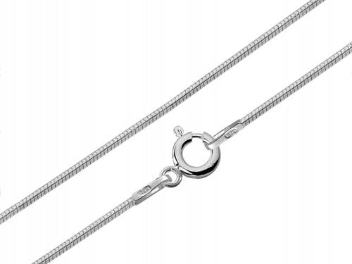 ŁAŃCUSZEK SREBRNY 925 ŻMIJKA WŁOSKA C015 DŁUGOŚĆ 40cm na Arena.pl