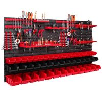 Tablica warsztatowa narzędziowa 156 x 78 cm ścianka garaż