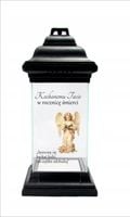 Personalizowany ZNICZ kapliczka DLA TATY NAPIS Z DEDYKACJĄ NADRUK UV