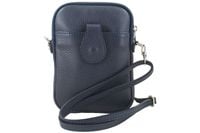 Skórzane etui na telefon - Granatowe