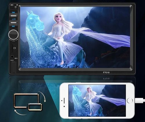 RADIO SAMOCHODOWE BLUETOOTH 2 DIN 7 CALI DOTYKOWY EKRAN USB AUX SD + na Arena.pl